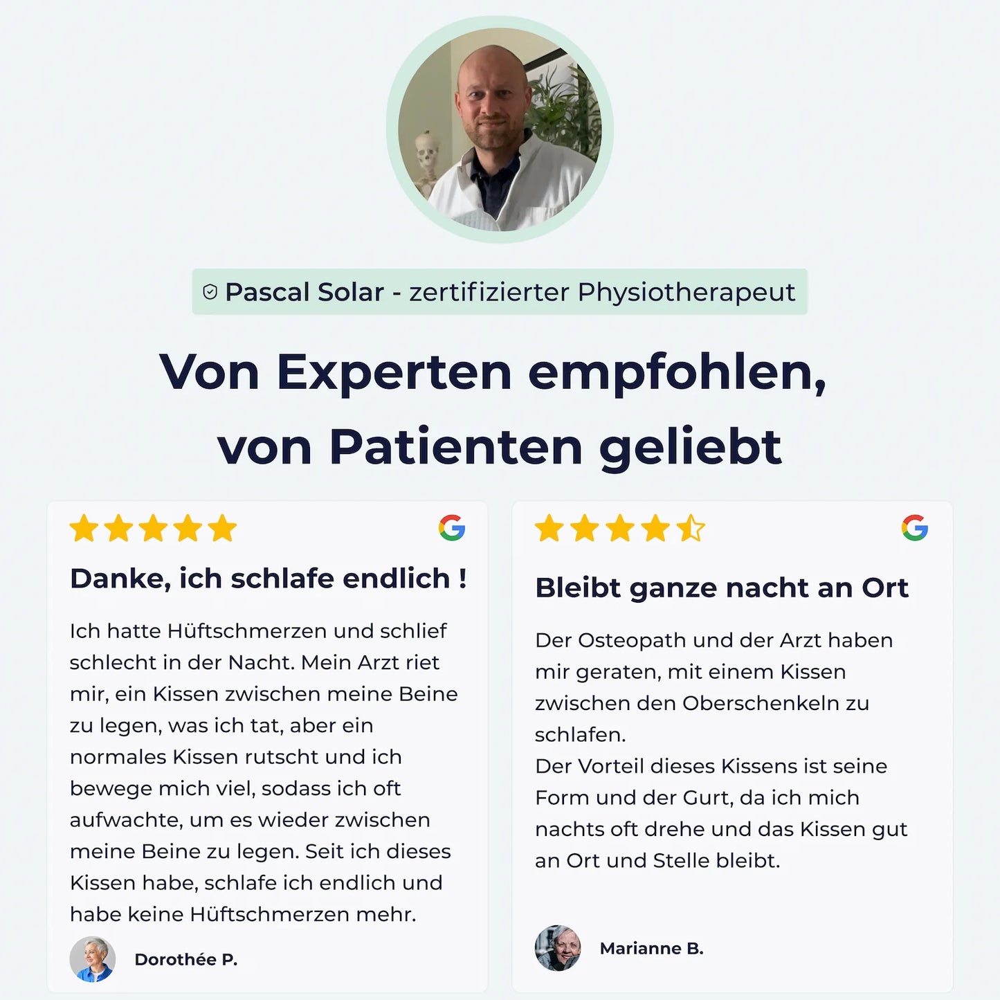Cellsius Orthopädisches Kniekissen - Das Geheimnis eines schmerzfreien Schlafs