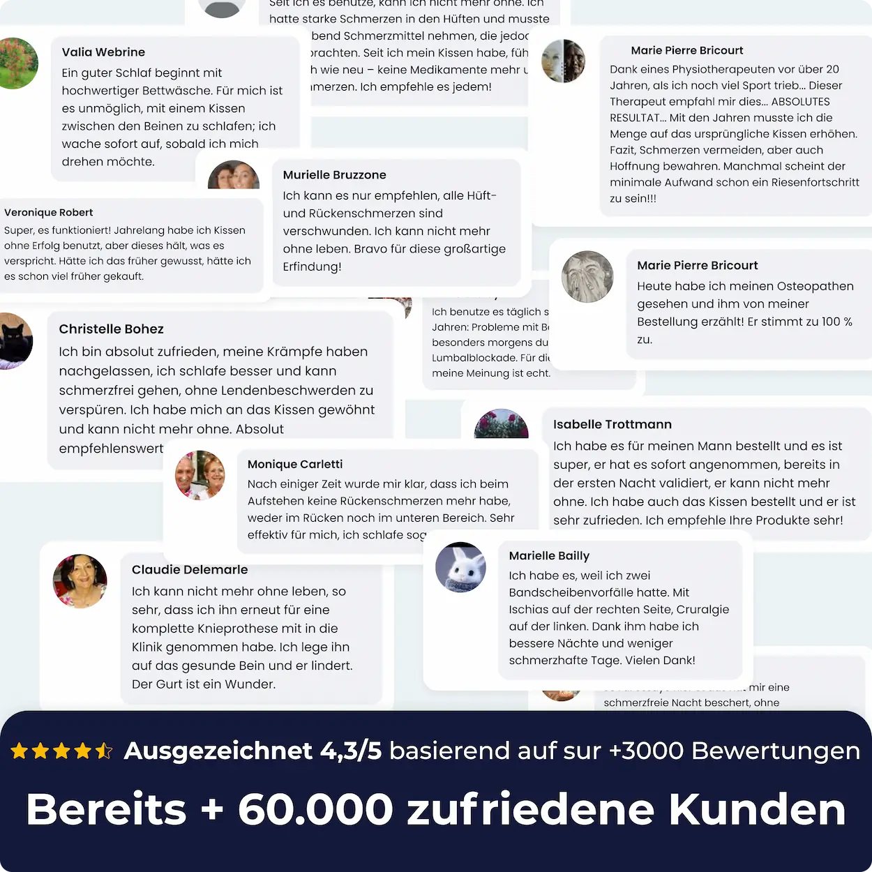 Cellsius Orthopädisches Kniekissen - Das Geheimnis eines schmerzfreien Schlafs