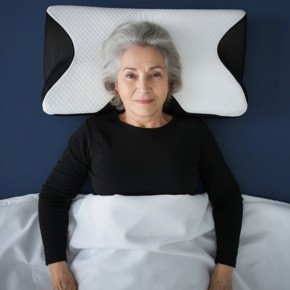 Cellsius Nackenausrichtungskissen - Das Geheimnis für Seiten und Rückenschläfer