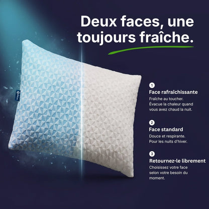 Oreiller Original Cellsius - Le premier oreiller qui s'adapte à votre corps - Cellsius | L’Orthopédie au service de votre bien - être