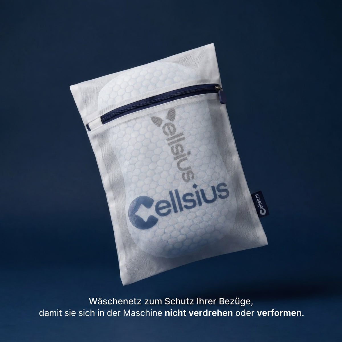 Cellsius Premium Waschbeutel - Verdoppeln Sie die Lebensdauer Ihrer Textilien